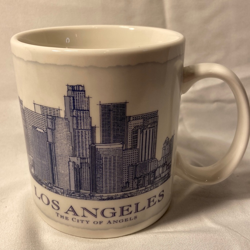 Starbucks Los Angeles Architecture Skyline Series Mug Collectable 18oz 2008